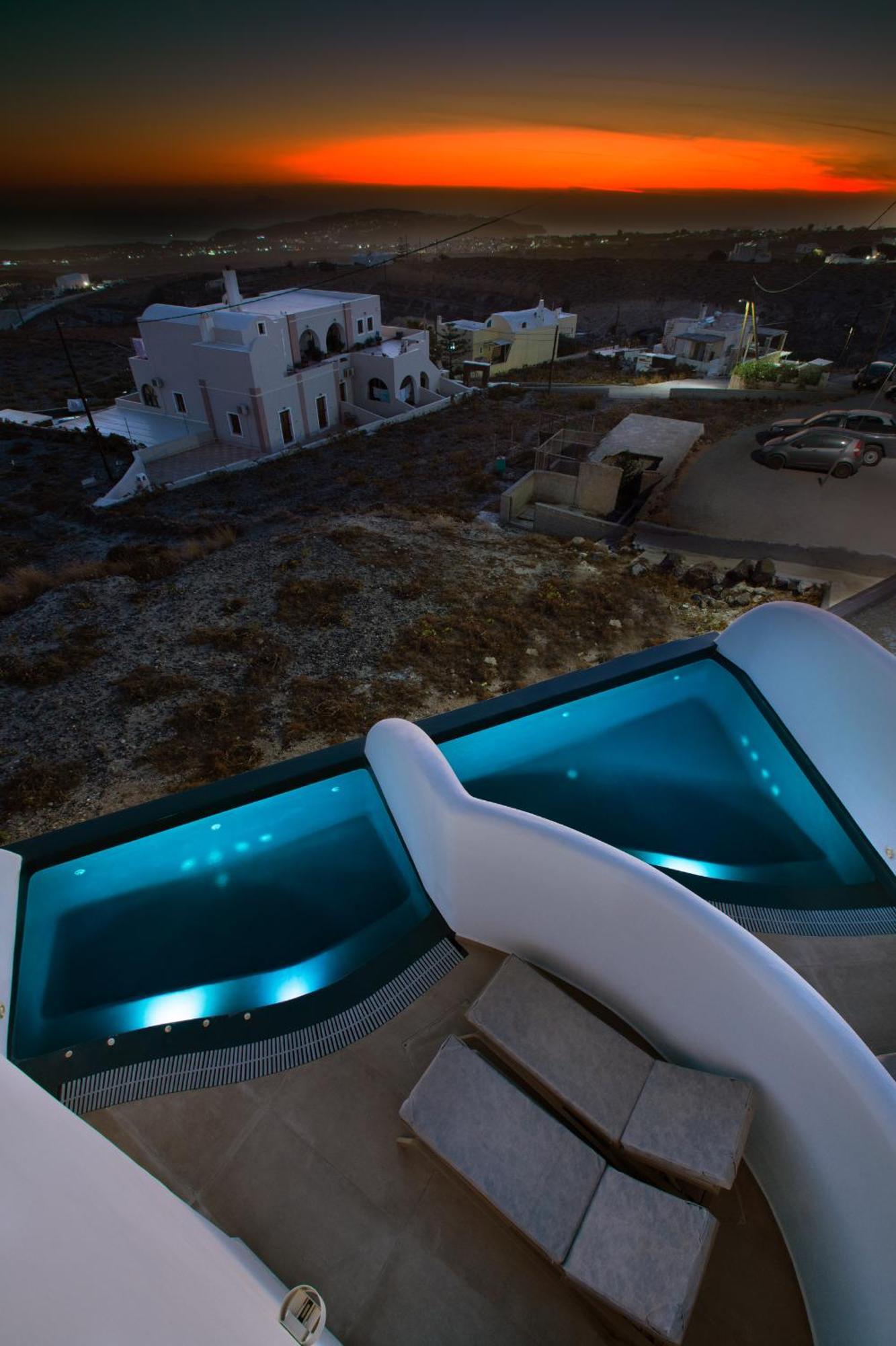 Aegean Blue Suites Pyrgos Kallistis Exterior foto
