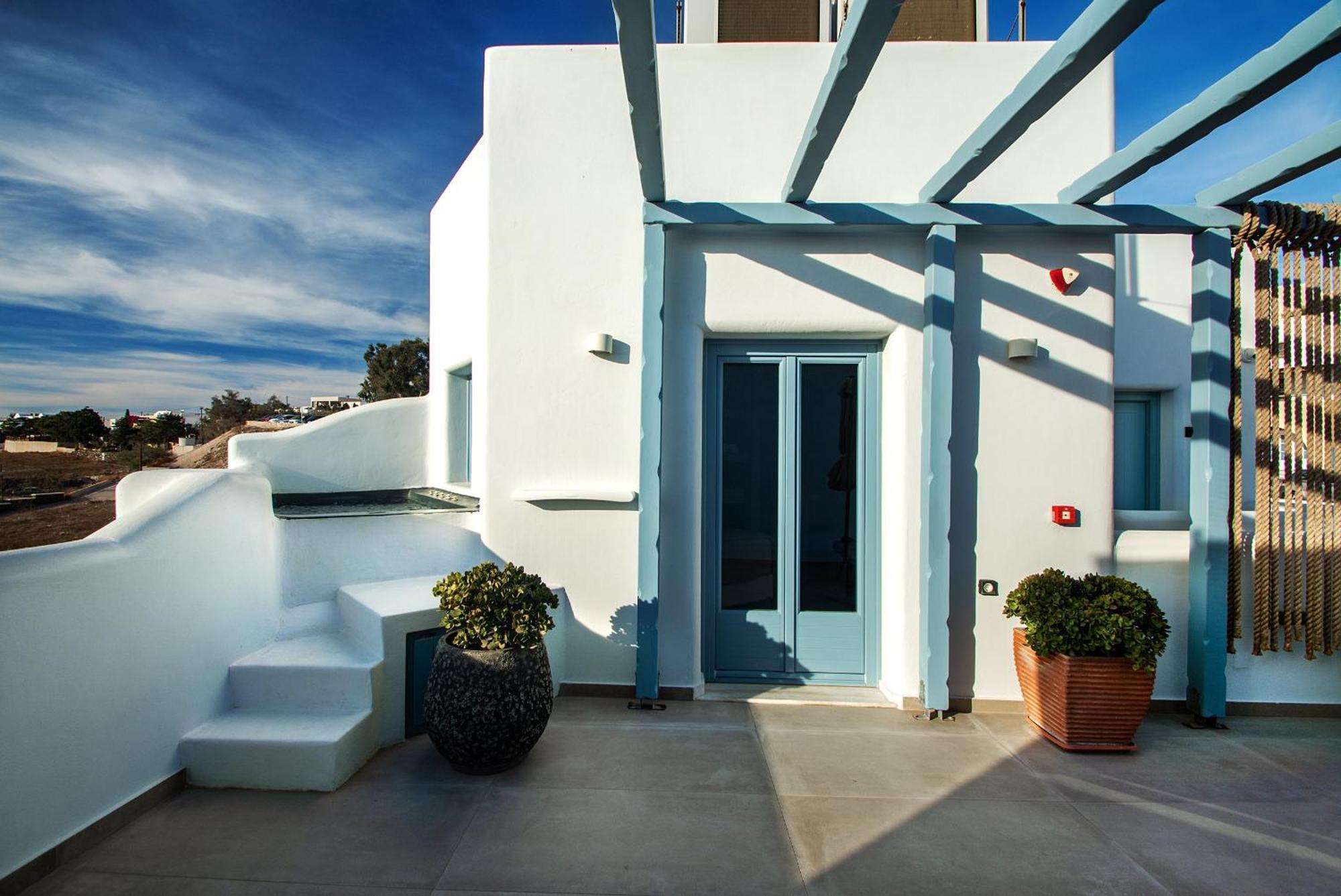 Aegean Blue Suites Pyrgos Kallistis Exterior foto