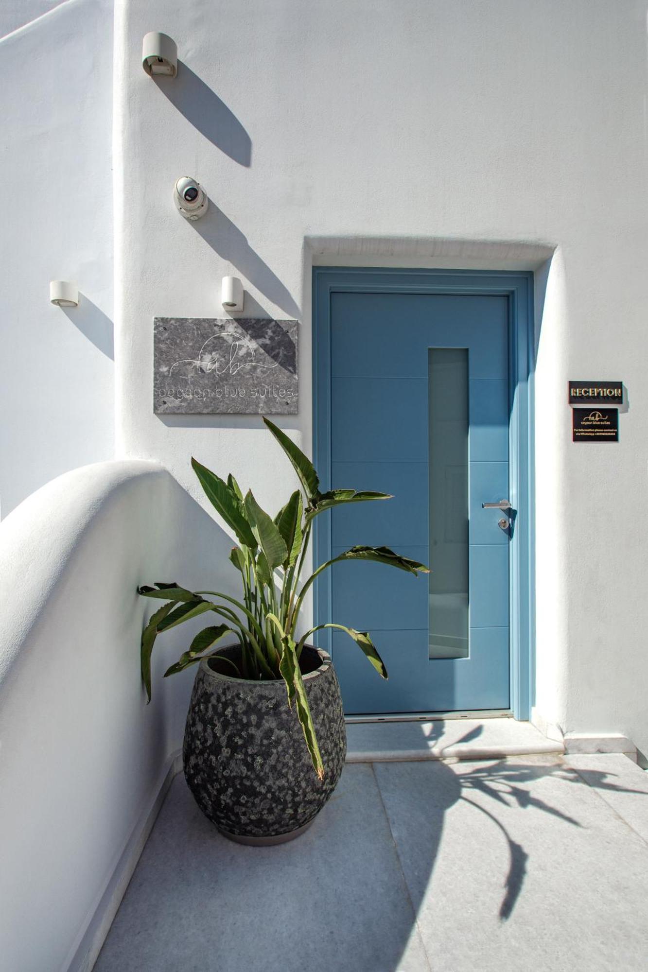 Aegean Blue Suites Pyrgos Kallistis Exterior foto