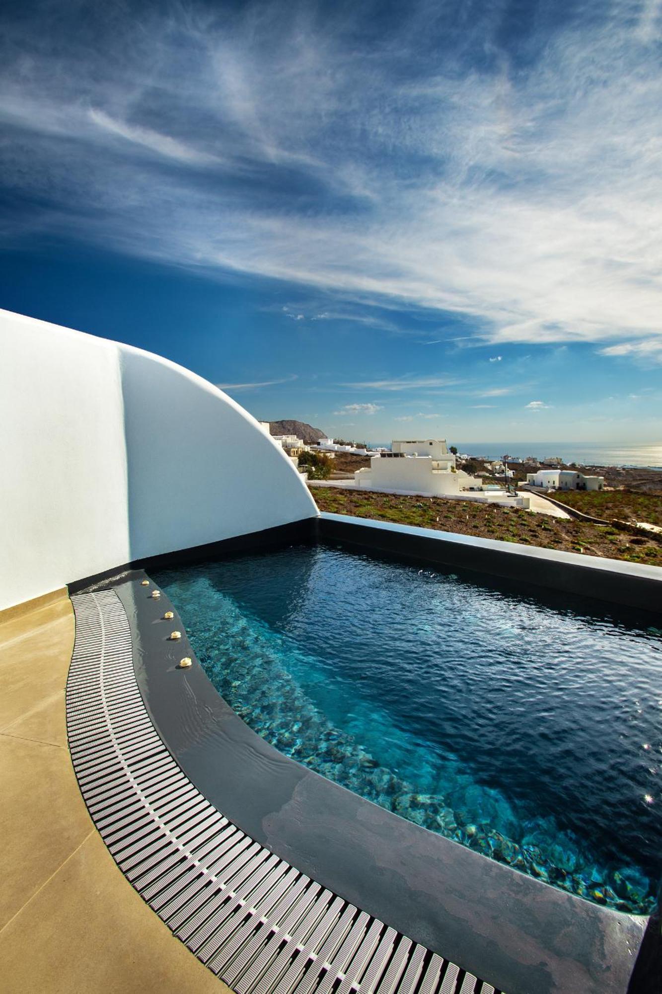 Aegean Blue Suites Pyrgos Kallistis Exterior foto