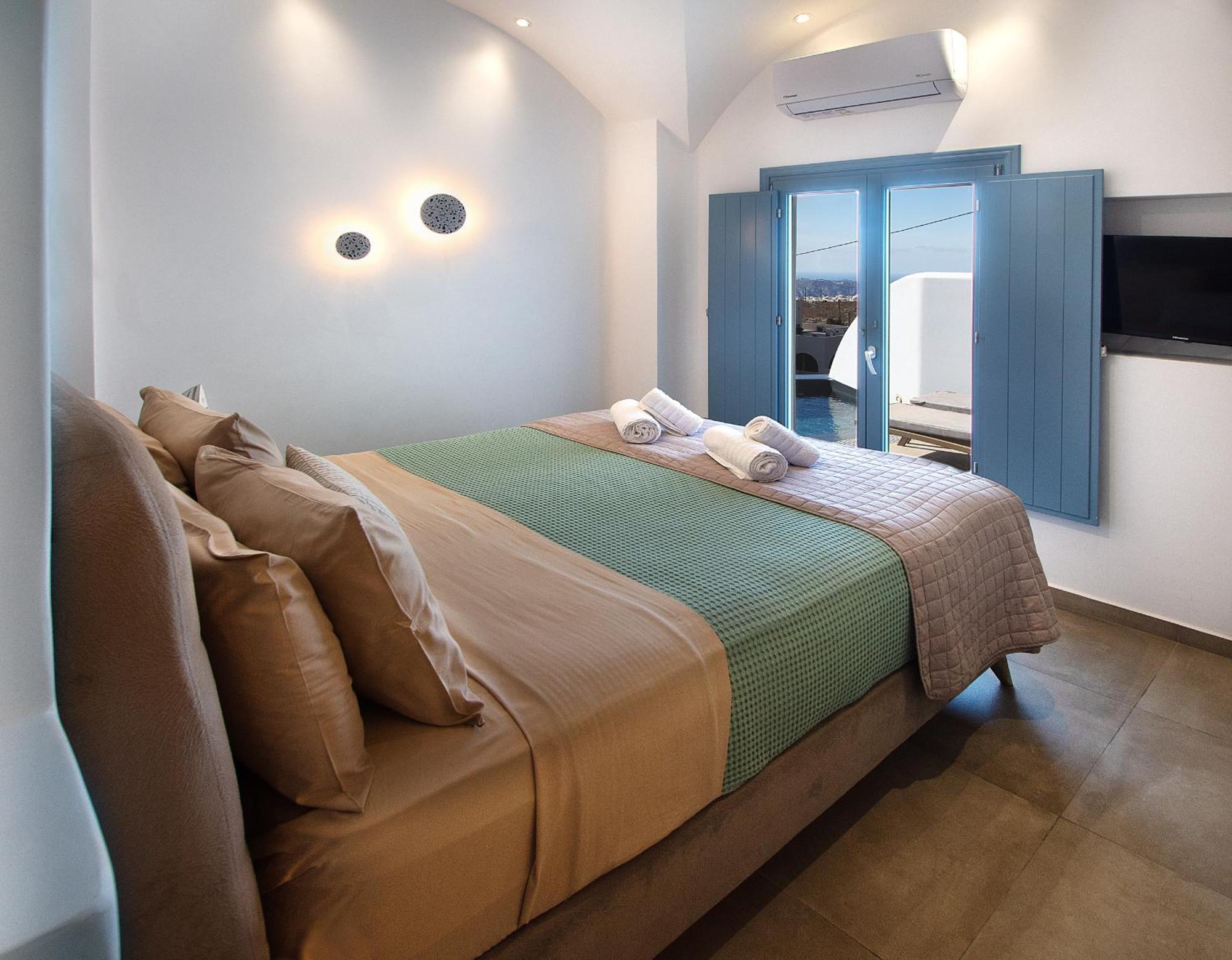 Aegean Blue Suites Pyrgos Kallistis Exterior foto